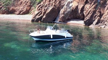 Rental Motorboat Quicksilver Activ 605 Open Mandelieu-La Napoule
