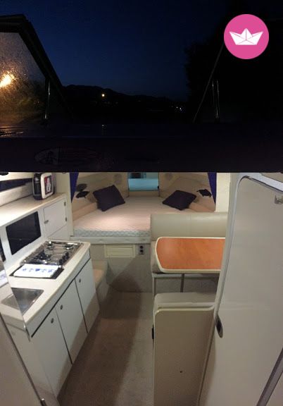 Charter Motorboat Bayliner 285 Ciera Cruiser Split