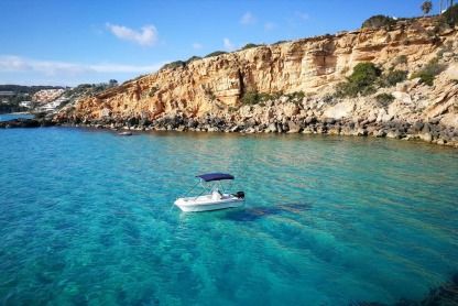 Alquiler Lancha Astec Fiber 400 Ibiza