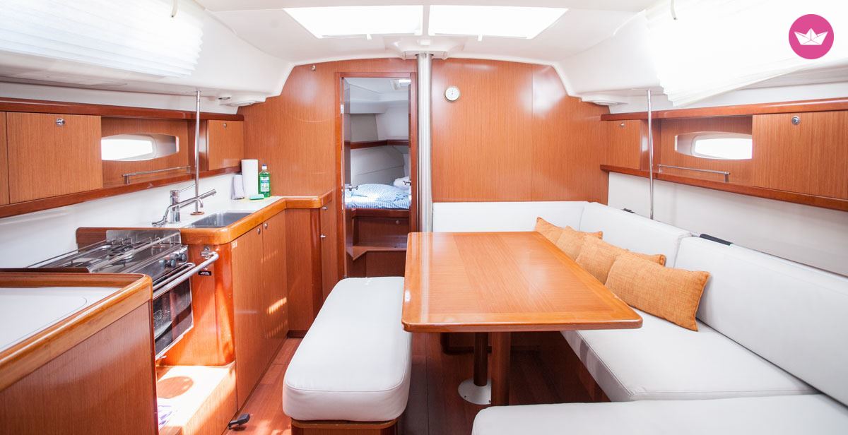 Charter sailboat in Trogir  