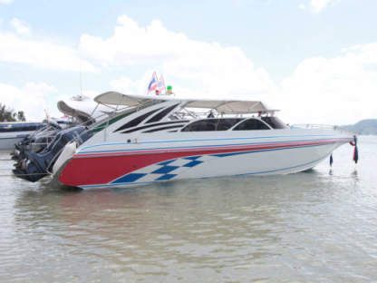 Charter Motorboat Custom Twin Engines 200Hp Phuket
