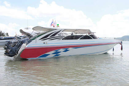 Charter Motorboat Custom Twin Engines 200HP Phuket
