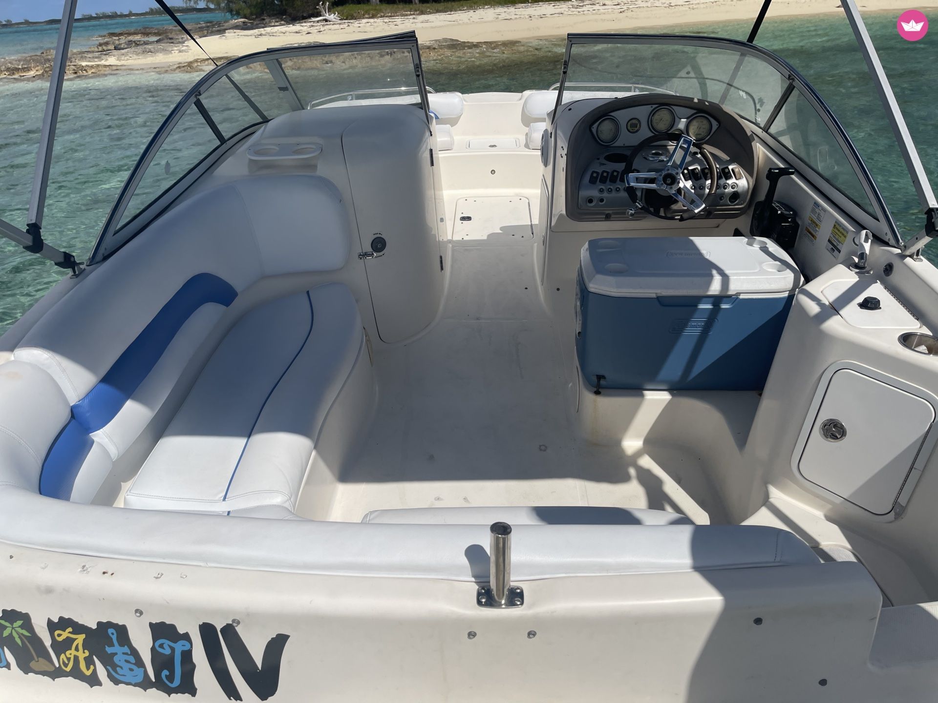 Bateau à moteur hurricane sundeck 250cv 5