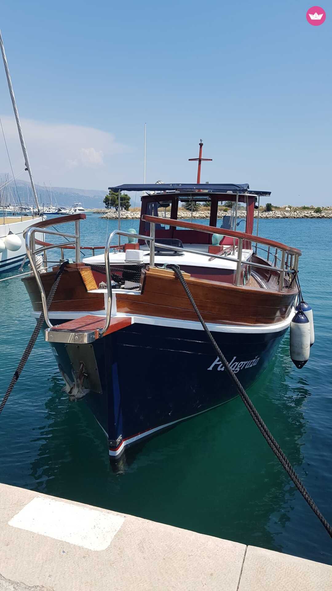 Bateau à moteur Traditional Croatian boat Leut Palagruža 140cv 8
