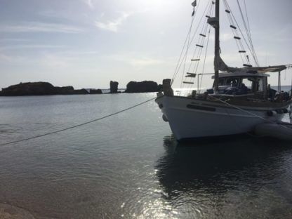 Charter Sailboat Traditional Wooden Sailboat Sitia
