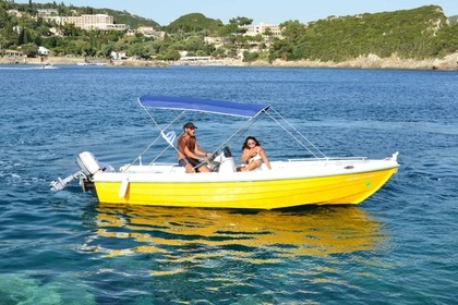 Rental Boat without license  Poseidon Blu Water 170 Corfu