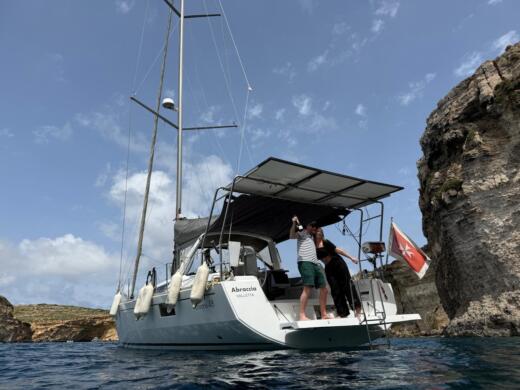 Sliema Sailboat Beneteau Oceanis 48 alt tag text