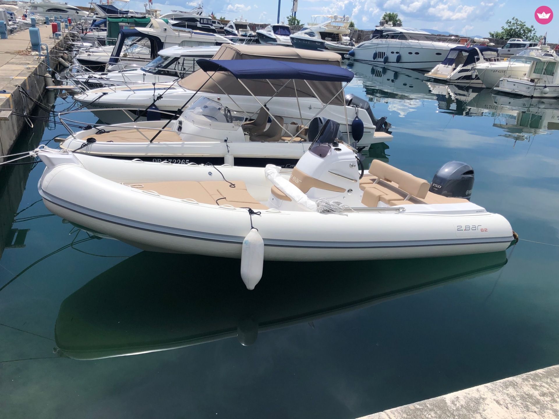 Semi-rigide 2BAR 2BAR62 150cv 8