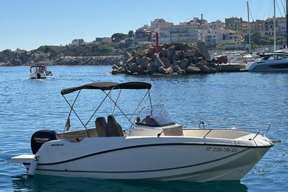 Aluguel Lancha Quicksilver Activ 605 Open Palamós