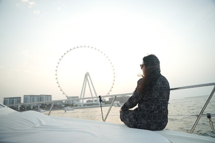 50 ft Luxury Yacht in Dubai Marina Walk - Dubai Cruise - Quality Service - 16 People Capacity