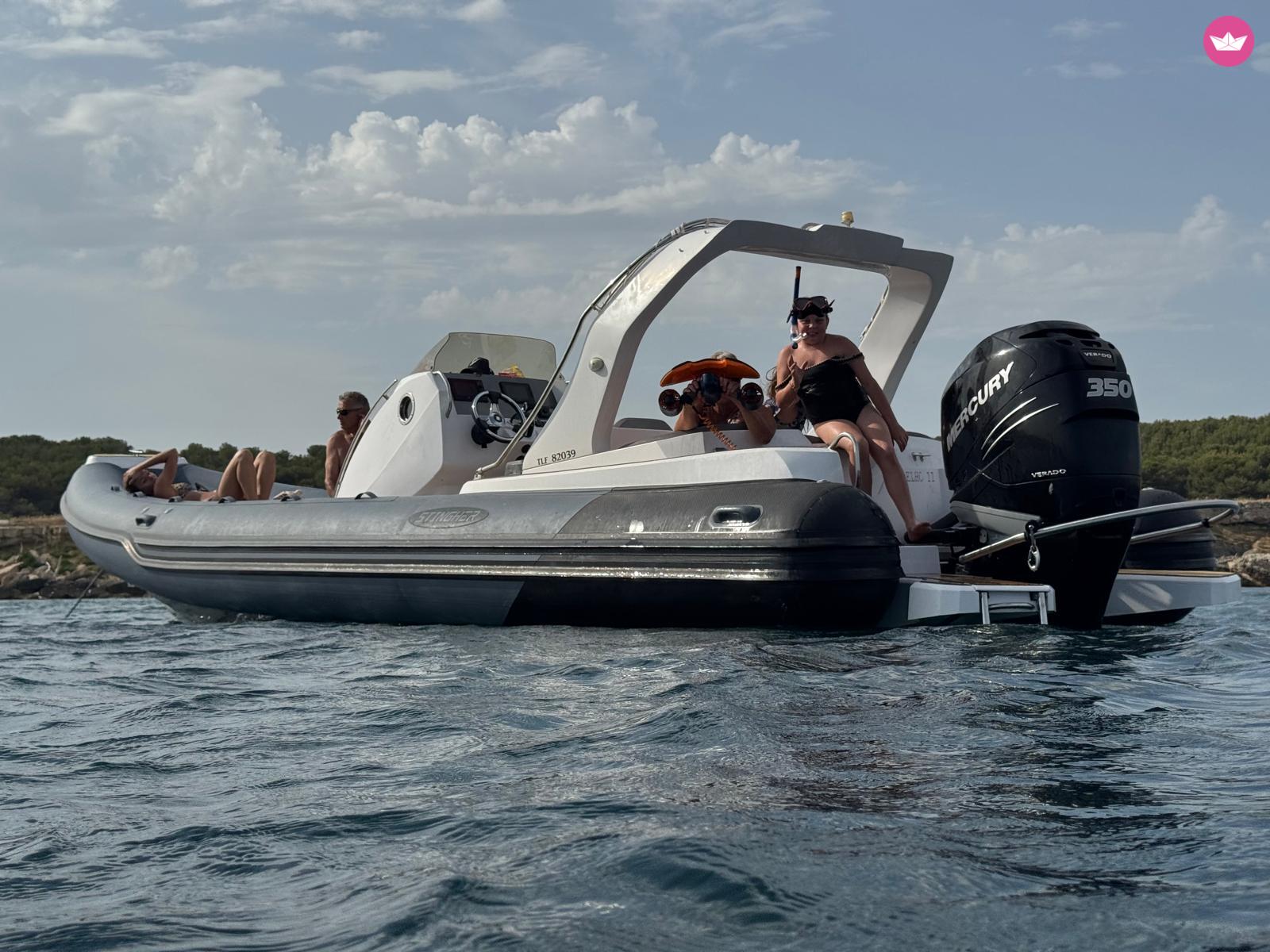 Semi-rigide Stingher 30 GT 350cv