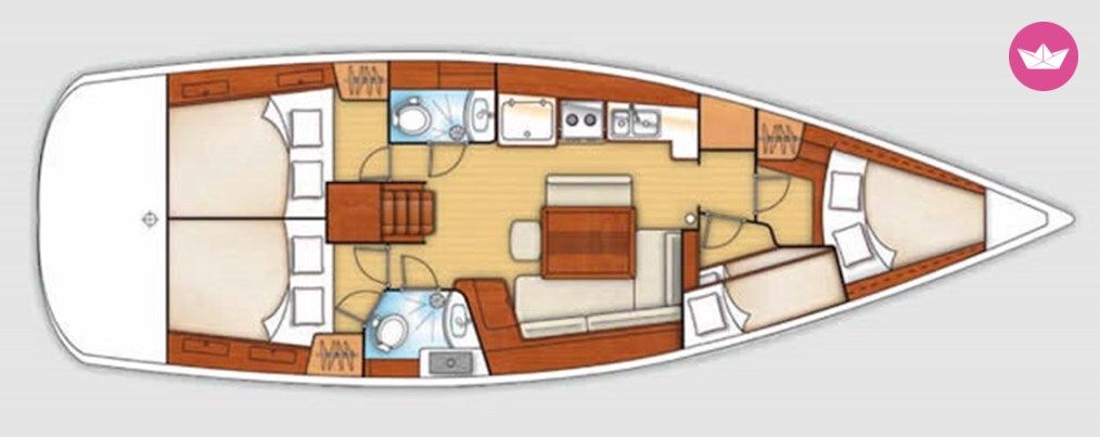 Huren Beneteau Oceanis 43