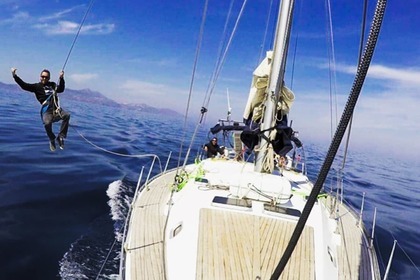 Spend an unforgettable day in Santorini with Atlantic 49 sailboat!