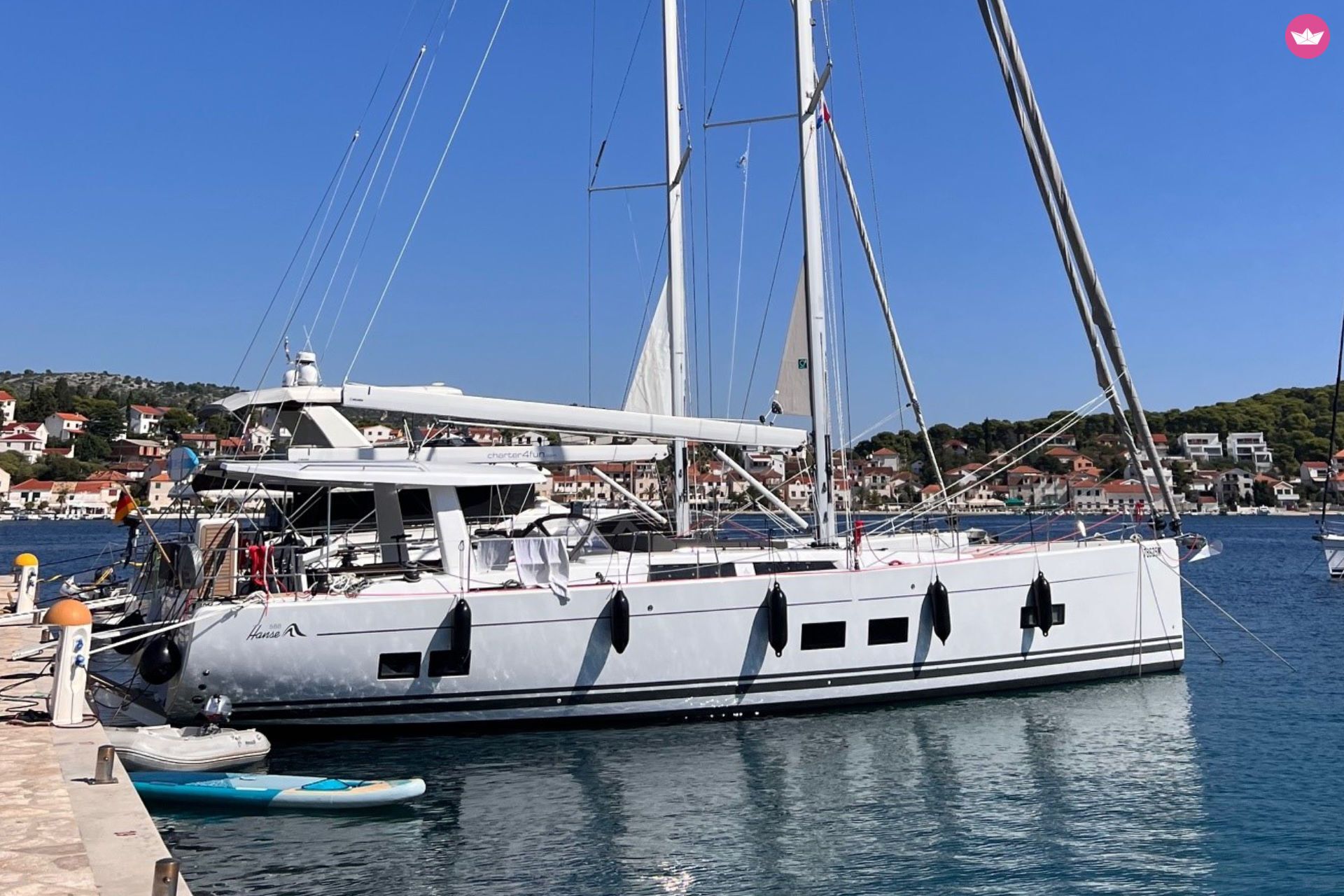 Voilier Hanse Yachts Hanse 588 - 3 + 1 cab. 17m 2