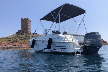 Charter Motorboat Jeanneau Cap camarat 550 CC Saint-Raphaël