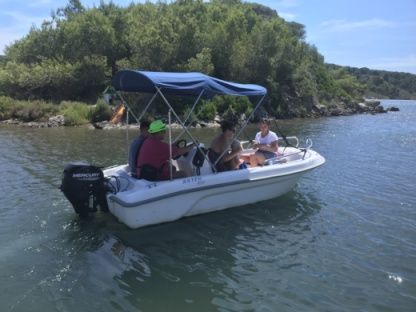 Location Bateau à moteur Astec 400 Port d'Addaia