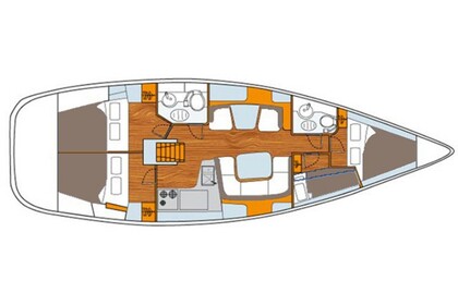 Charter Sailboat  Sun Odyssey 43  Volos
