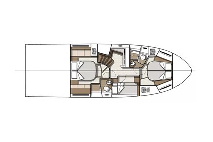 Beautiful Beneteau Gran Tourismo 46