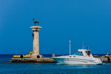 Miete Motorboot Sea Ray 290 sundancer Rhodos