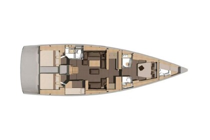 Verhuur Zeilboot  Dufour 56 Exclusive Portisco