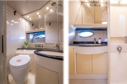 Luxury Pershing 54 Power Mega Yacht Rental in Eivissa, Illes Balears