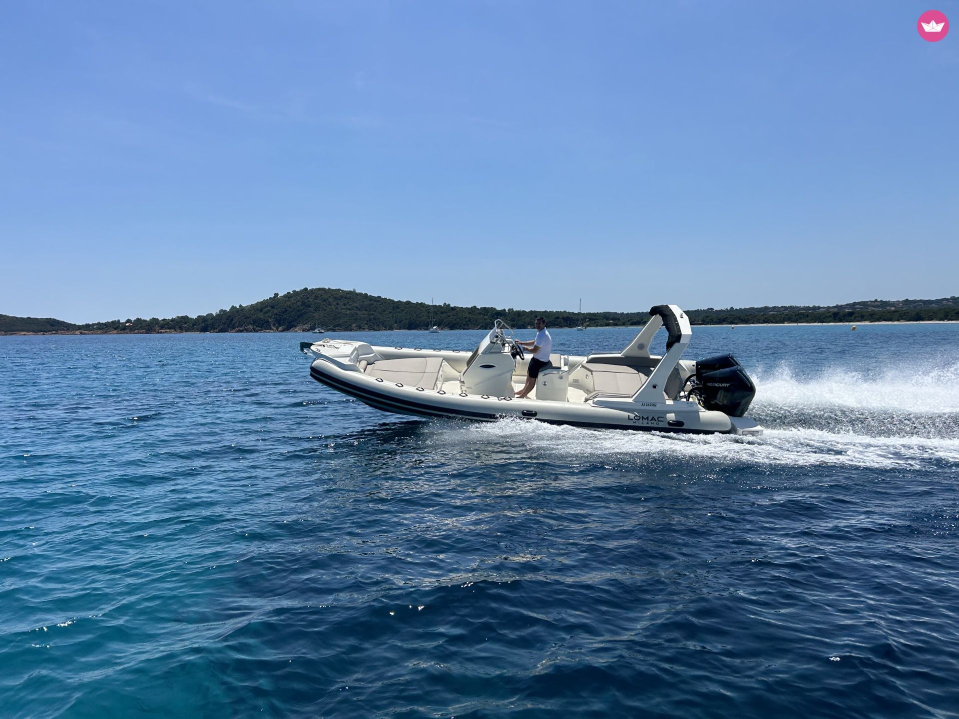Semi-rigide Lomac Nautica 850 Turismo 400cv 4
