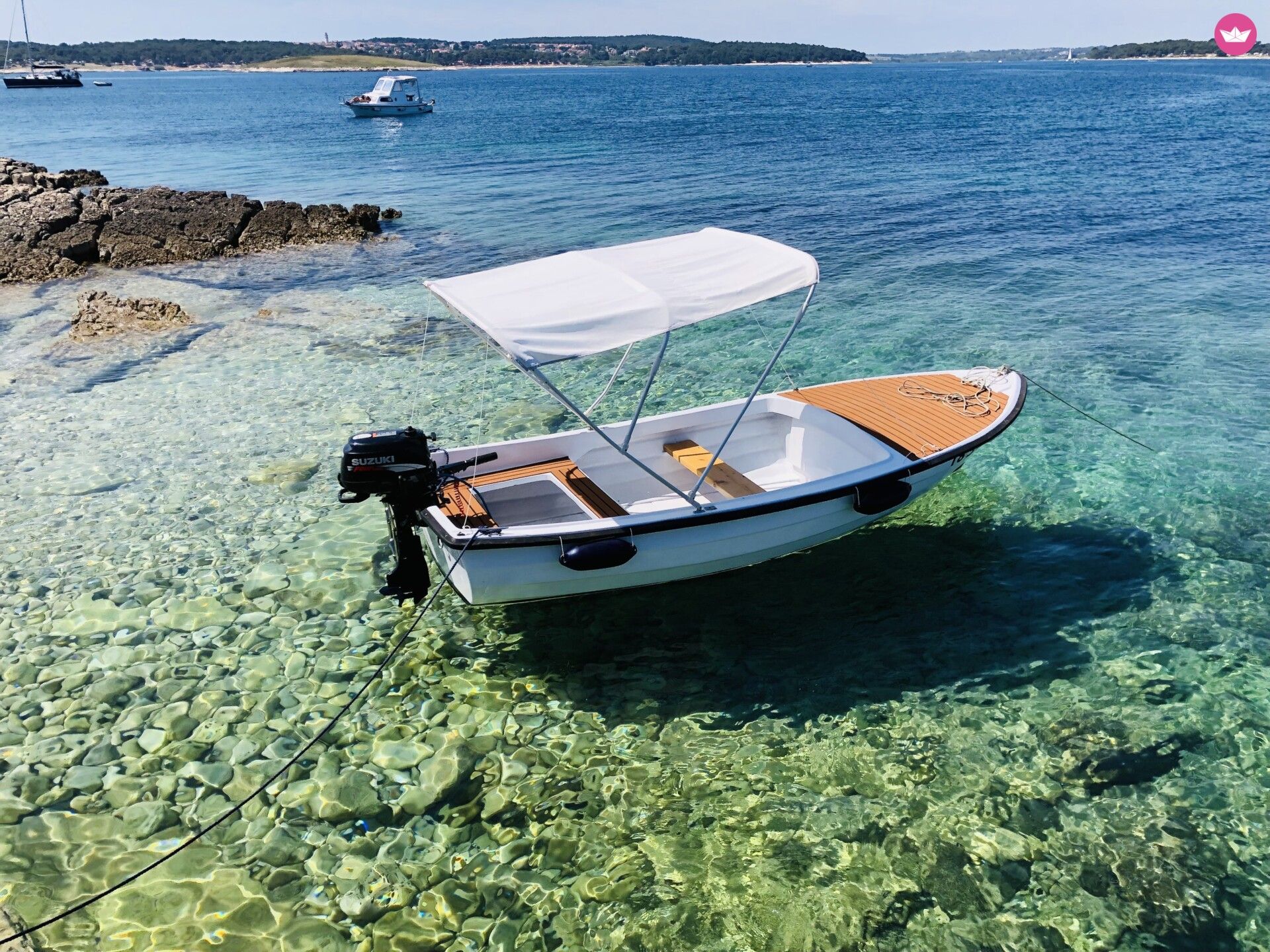 Bateau sans permis Učka 4.5 6cv 6