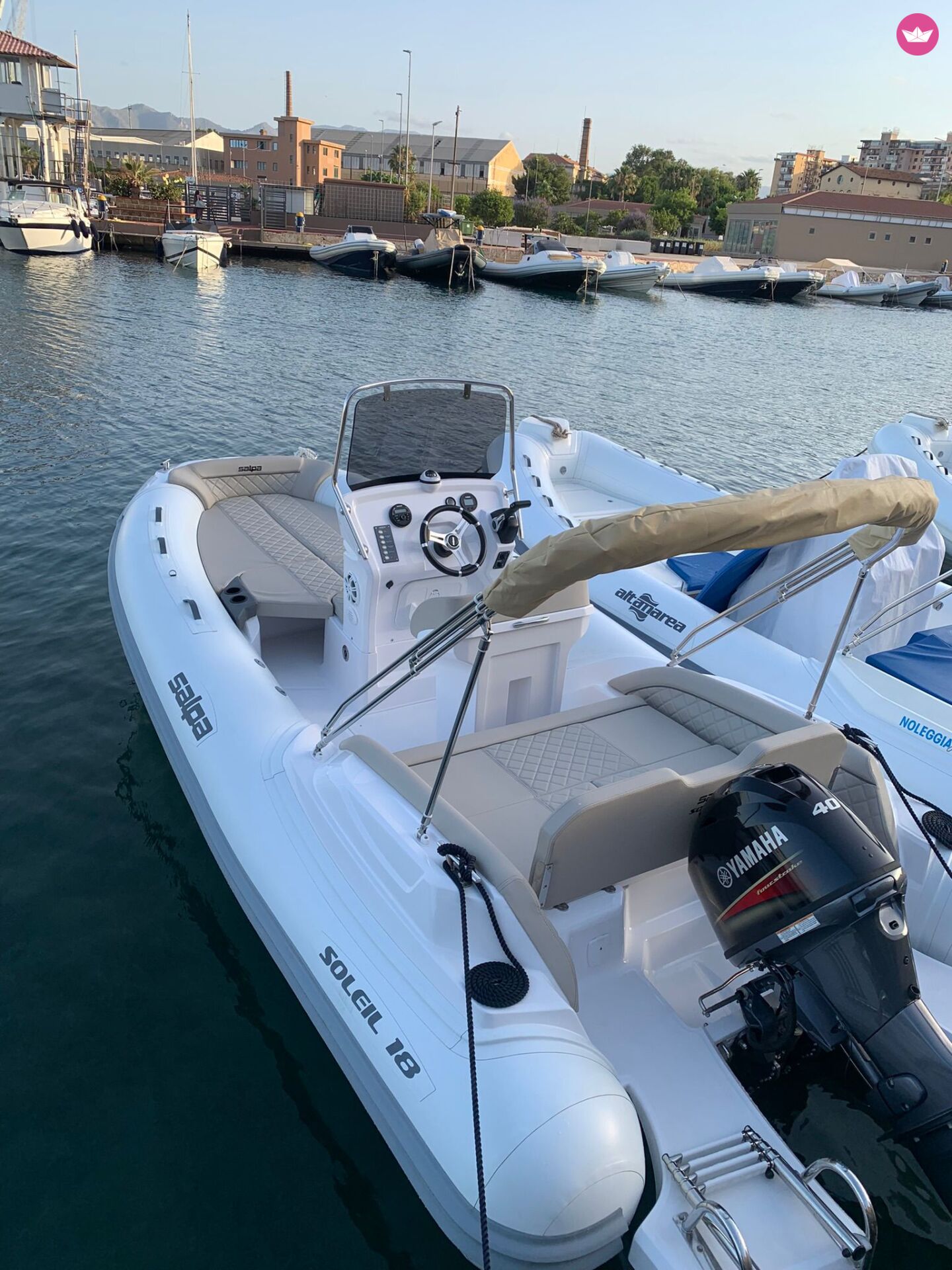 Bateau sans permis Salpa Soleil 18 40cv