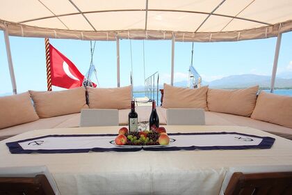 Rent this impressive gulet for up to 6 persons