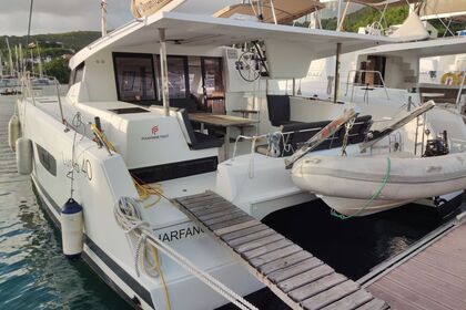 Aluguel Catamarã Fountaine Pajot Lucia 40 with watermaker Le Marin