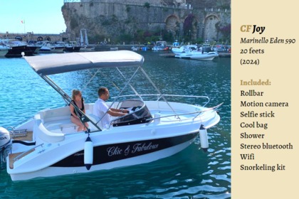 Charter Boat without licence  Marinello EDEN 590 Amalfi