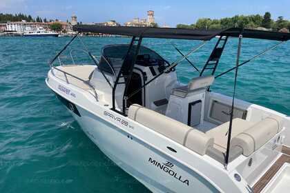 Miete Motorboot MINGOLLA CANTIERE NAUTICO BRAVA 28 WA - CON SKIPPER Sirmione