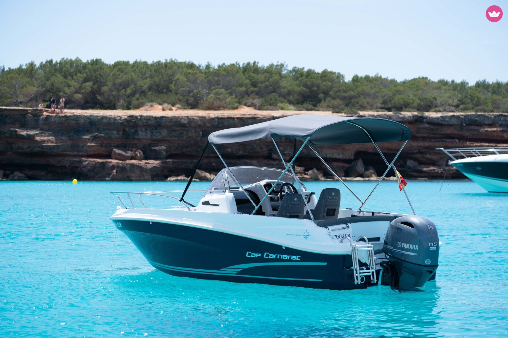 Charter motorboat in Ibiza  