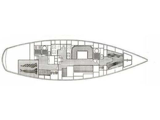 Sailboat Classic Ketch CT47 boat plan