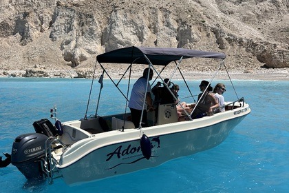 Hire Boat without licence  Proteus Limeni Zakynthos