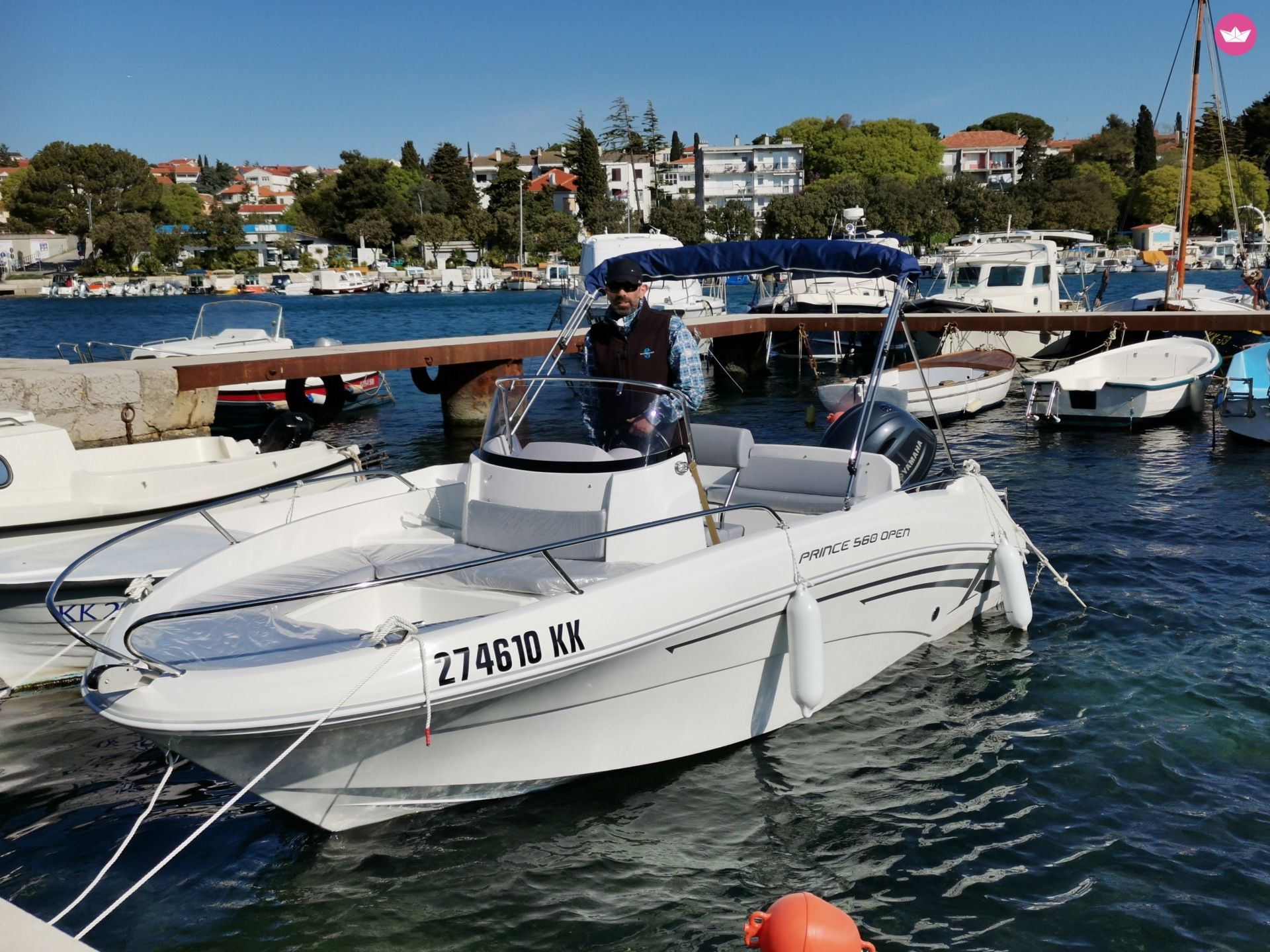Bateau à moteur Prince 560 open 130cv