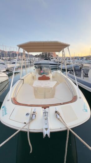 Motorboat Capoforte Invictus fx190 Plattegrond van de boot