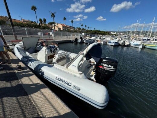 La Ciotat RIB Lomac Nautica 750 alt tag text