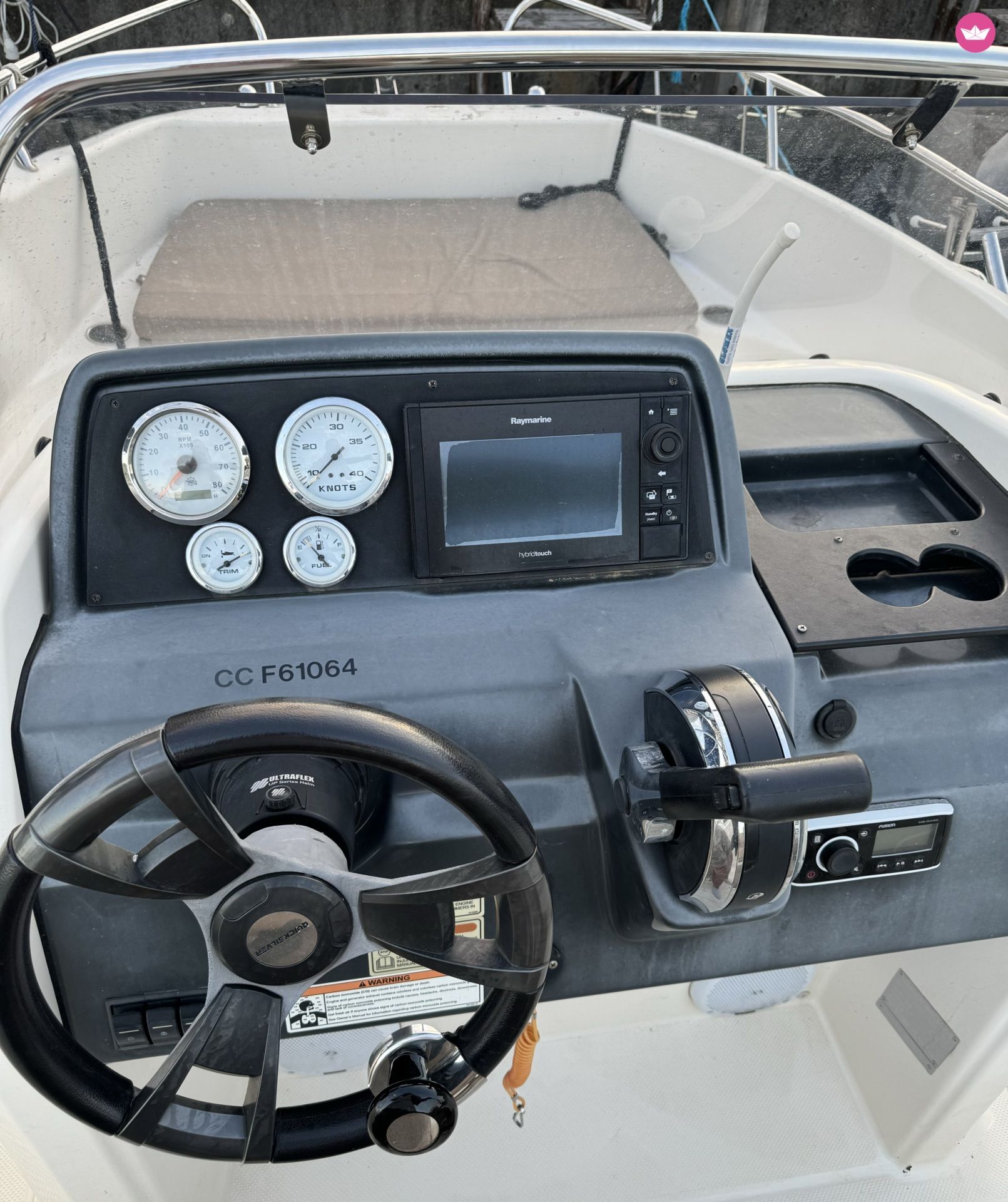 Bateau à moteur Quicksilver Activ 555 Open 115cv 5
