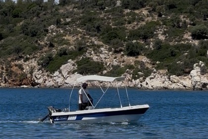 Miete Boot ohne Führerschein  Isatek Ege 450 Poros