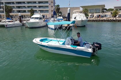 Miete Boot ohne Führerschein  ASTEC 450 El Puerto de Santa María