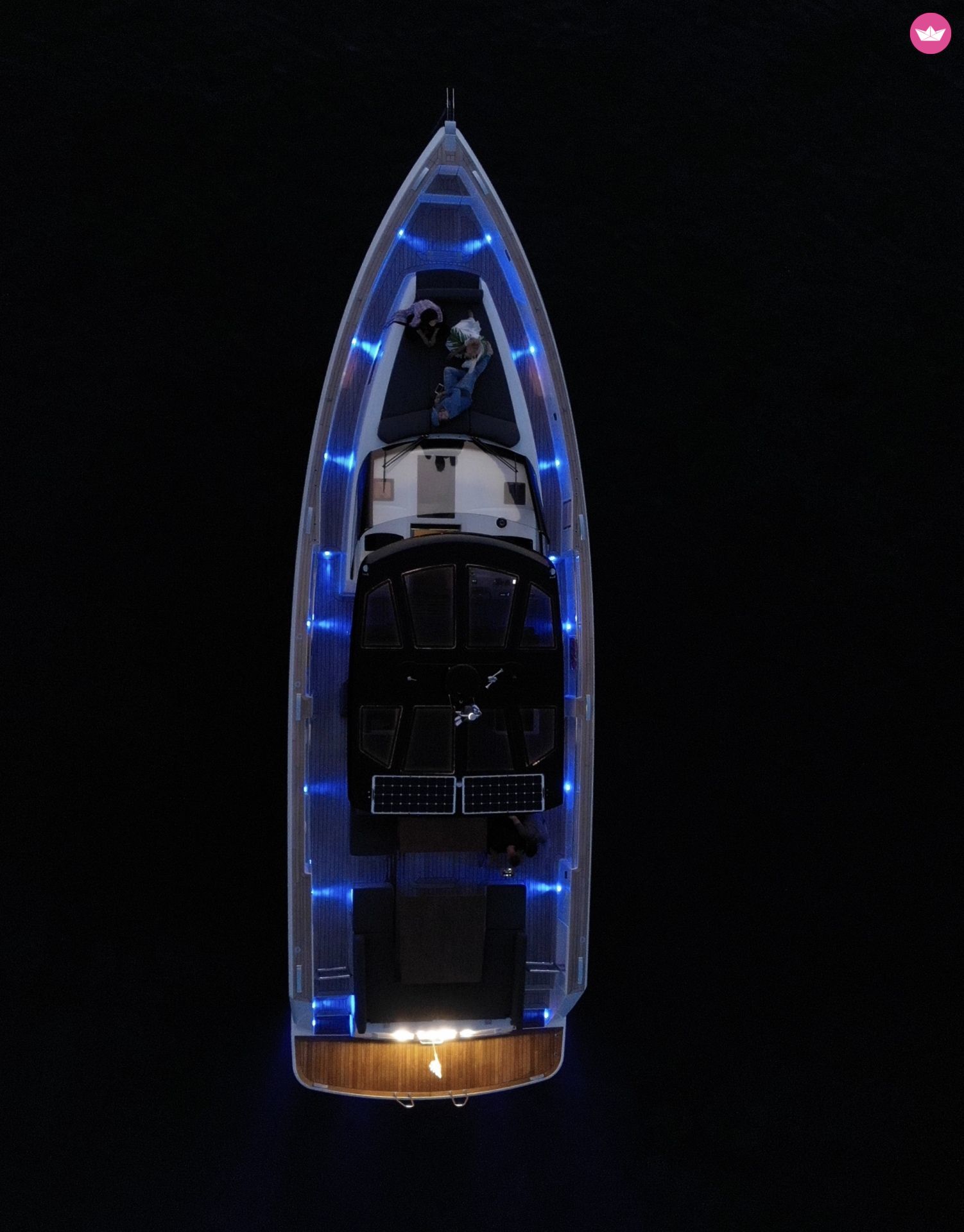 Rental Motorboat Fjord 48 Open Athens