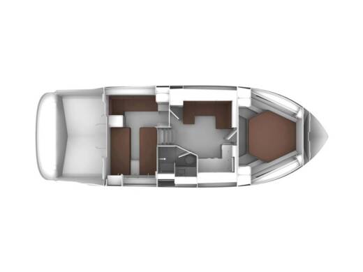 Motorboat Bavaria S 40 HT boat plan