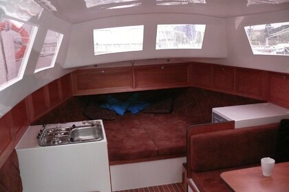 Spacerowy jacht motorowy, houseboat,  na Pętlę Żuławską, Zalew Wiślany i Jeziorak