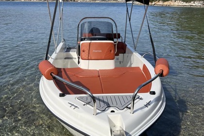 Miete Boot ohne Führerschein  KAREL PAXOS 170 Skiathos Port