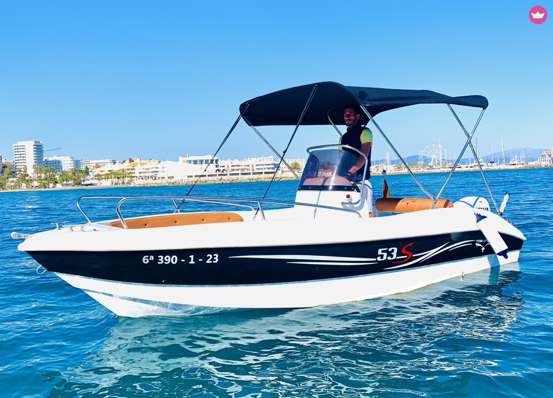 Bateau sans permis Tr 5 15cv