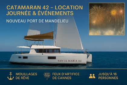 Location Catamaran Lagoon Lagoon 42 Mandelieu-la-Napoule