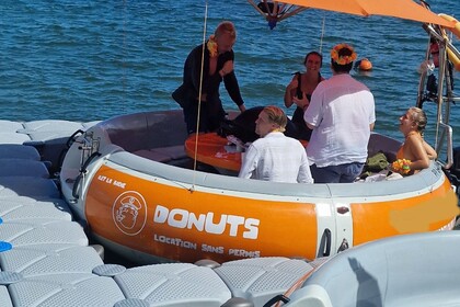 Miete Boot ohne Führerschein  Gathersport Donut Sainte-Rose
