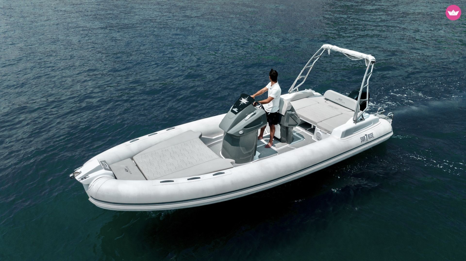 Bateau sans permis MIRIMARE SUN7RISE Comfort 40cv