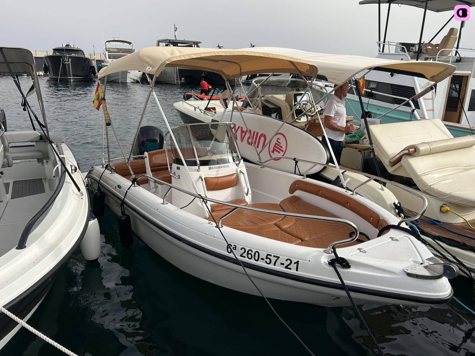 Bateau à moteur Ranieri Voyaguer 19 100cv